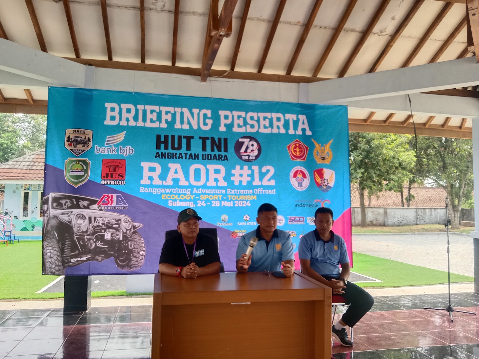 HUT TNI AU Ke -78 Berkolaborasi Bersama RAOR # 12 Dengan Tema : Ecology - Sport - Tourism