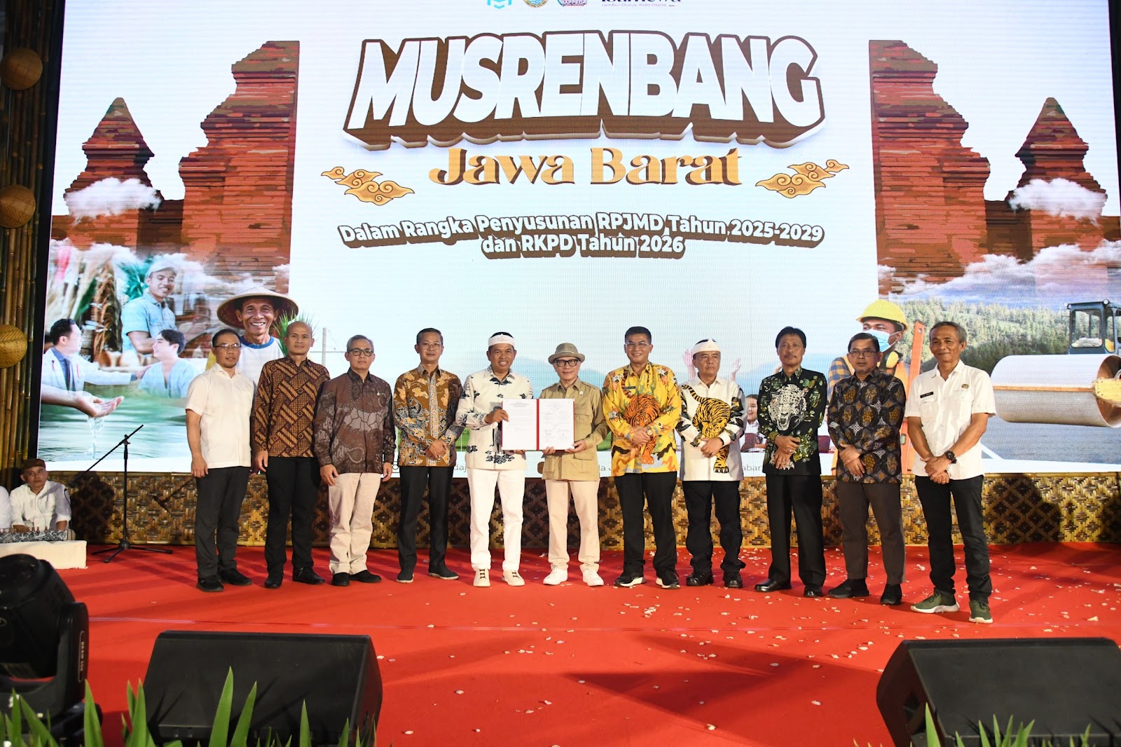 IKUTI MUSRENBANG JAWA BARAT,KANG REY TEGASKAN TARGET PEMBANGUNAN KABUPATEN SUBANG SELARAS DENGAN PROVINSI