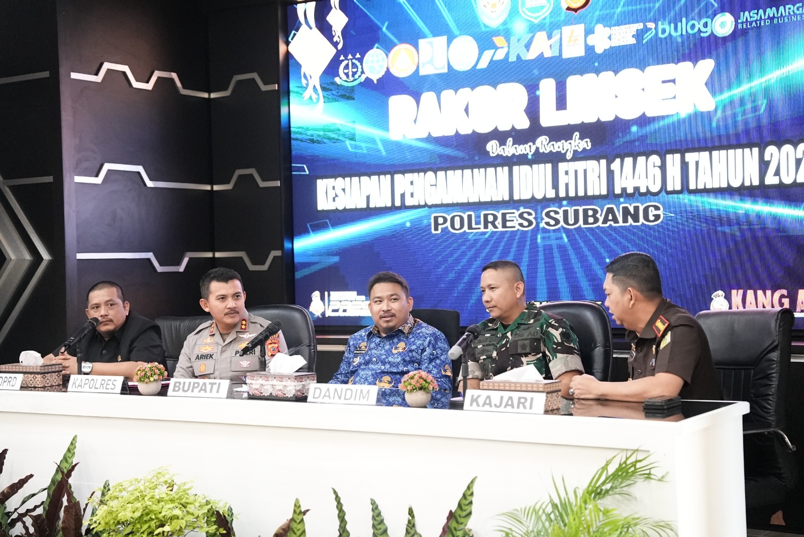 IKUTI RAKOR LINSEK OPS KETUPAT LODAYA 2025, KANG REY: “MEMASTIKAN SELURUH TAHAPAN PENGAMANAN TERLAKSANA DENGAN BAIK”