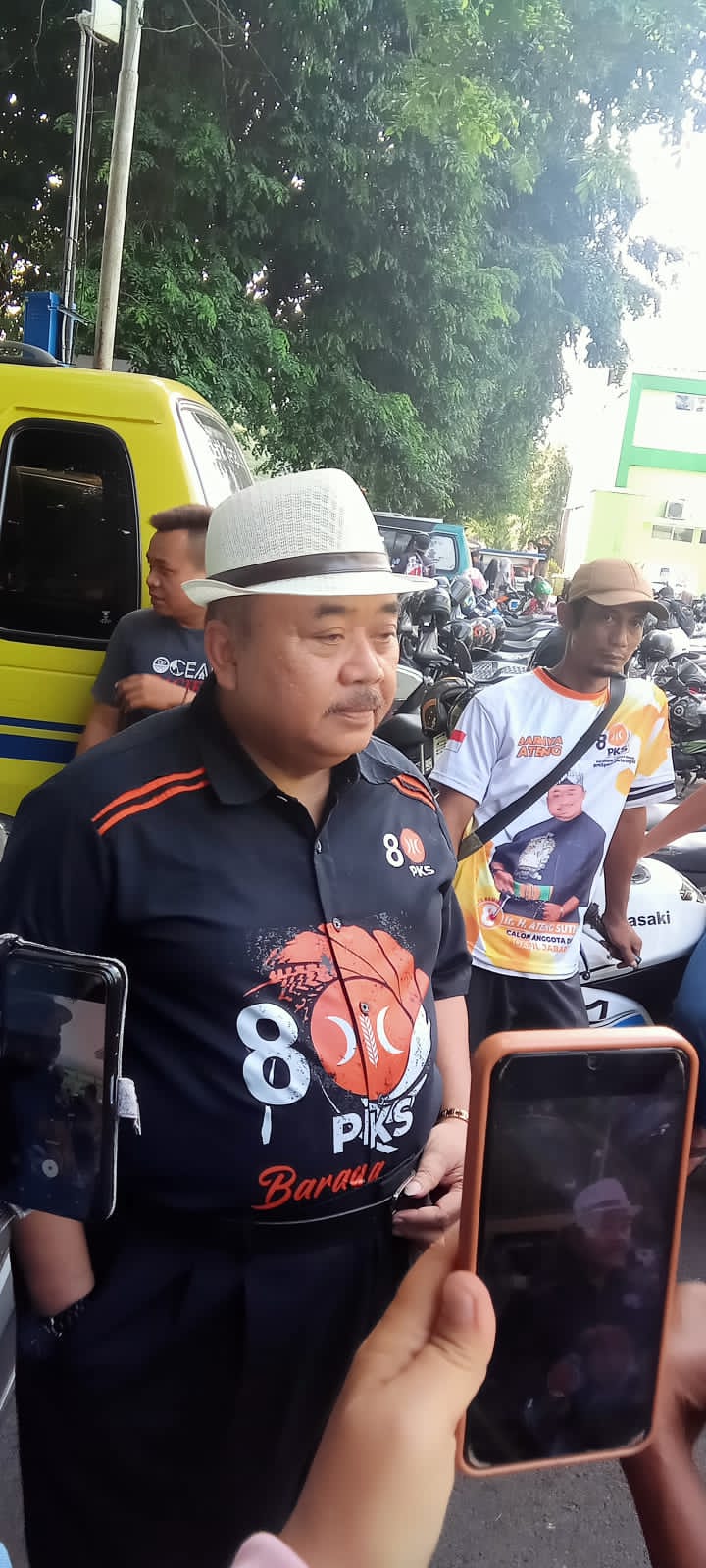 IR.H .Ateng Sutisna ,M.BA Caleg DPR RI JABAR IX hadiri acara Safari Kampanye Politik PKS  di Kabupaten Subang Jabar