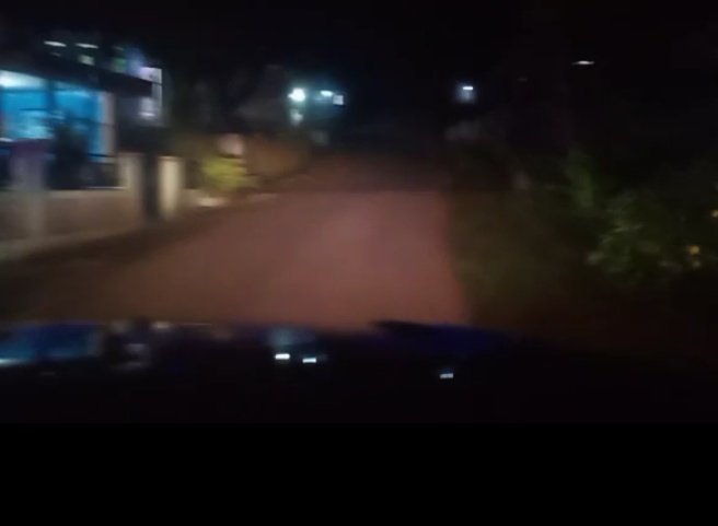 JAJARAN  POLSEK TANJUNGSIANG LAKSANAKAN PATROLI KEAMANAN SAMBIL MEMBANGUNKAN WARGA  UNTUK SAHUR