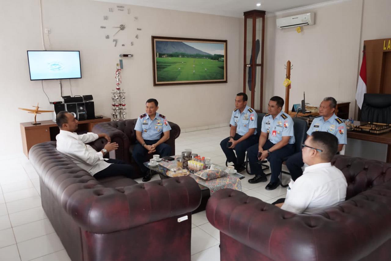 Jalin Sinergitas, Pj. Bupati Subang Silaturahmi Dengan Danlanud Suryadarma