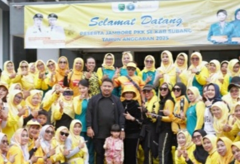 JAMBORE KADER PKK SE-KABUPATEN SUBANG, MOMEN PERKUAT SILATURRAHIM DAN SEMANGAT NGABRET