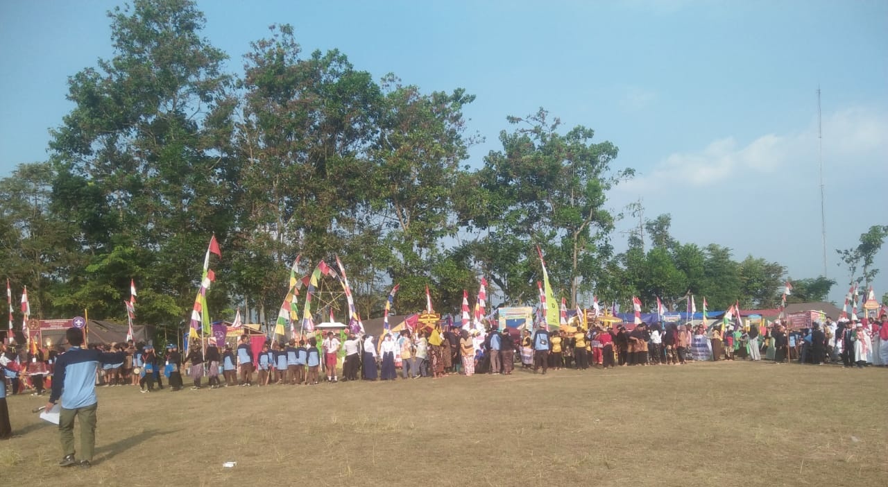 Jambore Pramuka Tanjungmedar Kab. Sumedang Berlokasi Di Lapang Bola Desa Kertamukti