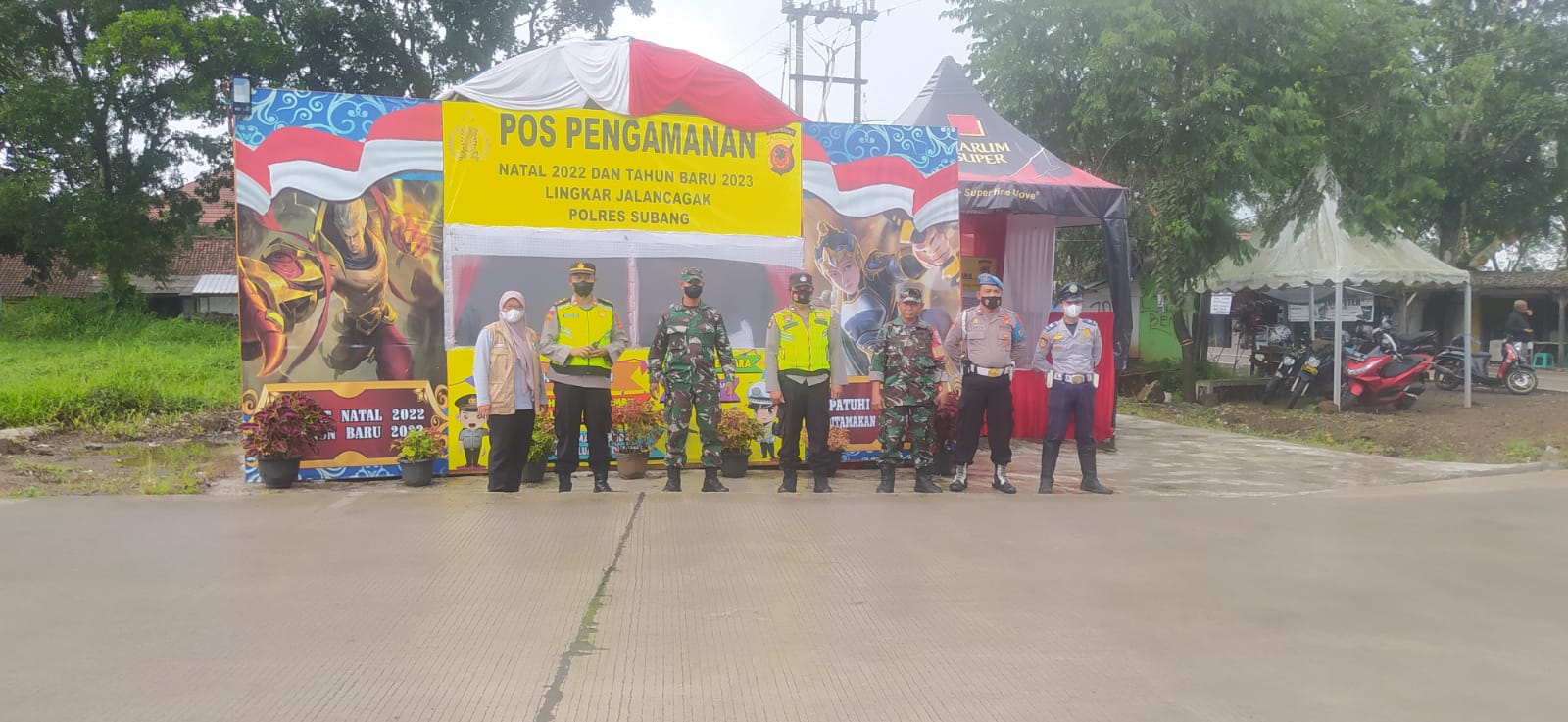 Jelang Pergantian Tahun Baru Ruas Jalan di Prapatan Lingkar Selatan Aman dan Lancar