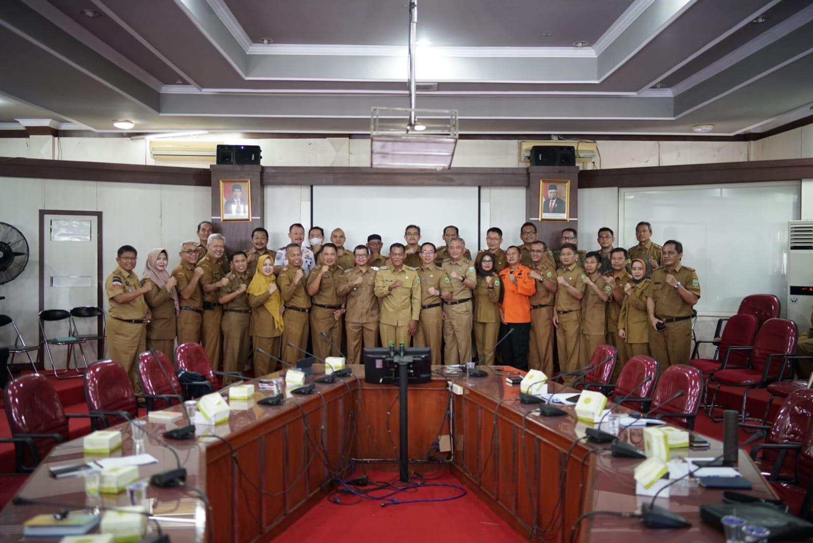Jimat-Akur Hadiri Briefing Staff Lingkup Setda Subang