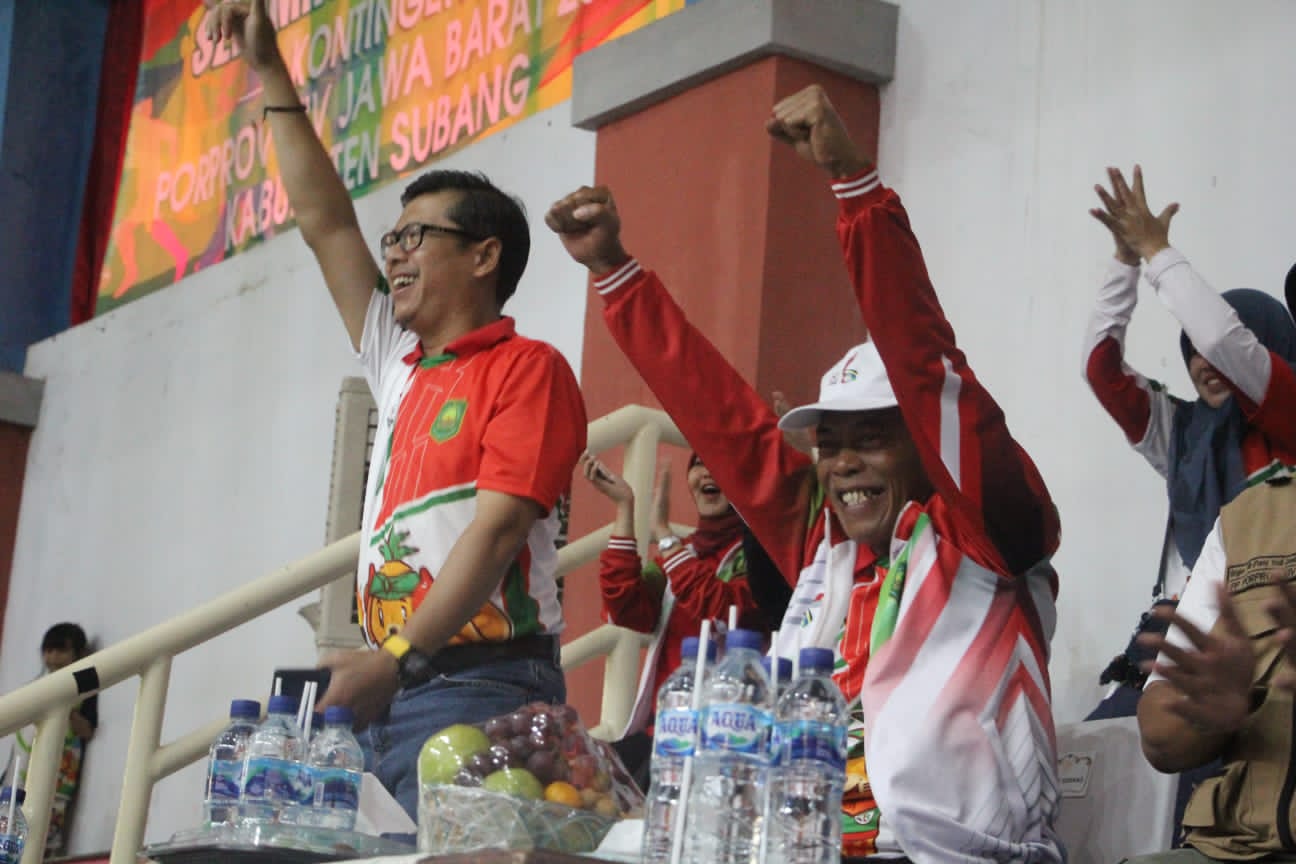 Juara Cabor Volley Putri Porprov XIV Jabar, Kang Jimat-Akur Terharu Atas Prestasi Para Atlet