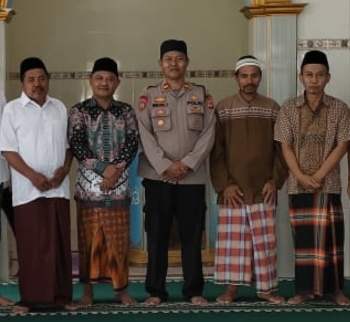 Jumling Kapolsek Tanjungsiang di Masjid Jami Subulussalam