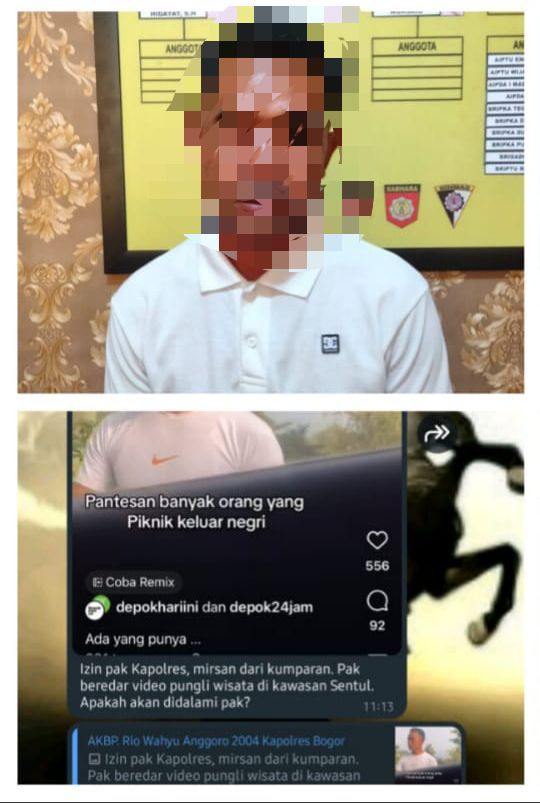 Kabid Humas Polda Jabar : Polisi Tindak Cepat Berita Viral di Medsos Terkait Pungutan Liar di Lokasi Tempat Wisata Curug Baliung  Kabupaten Bogor
