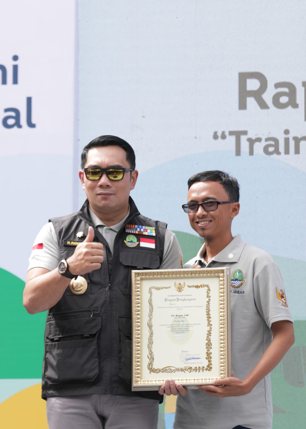 KABUPATEN SUBANG RAIH PENGHARGAAN BUKTI KOMITMEN PADA KETAHANAN PANGAN