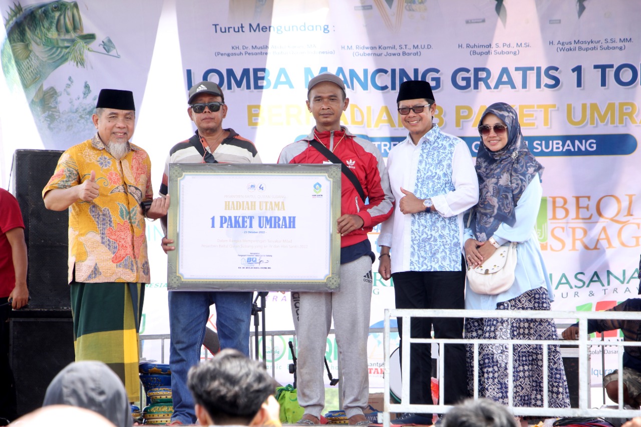 KANG AKUR BUKA LOMBA MANCING GRATIS 1 TON IKAN