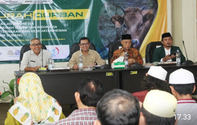 KANG AKUR BUKA PELATIHAN DAURAH QURBAN UNTUK MENYAMBUT IDUL ADHA 1444 H