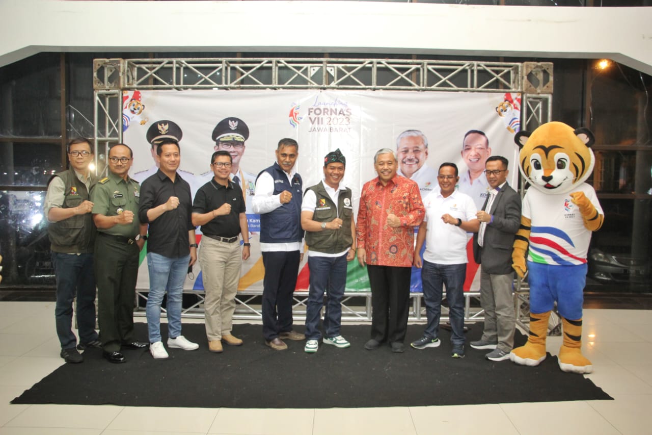 Kang Akur hadiri Launching PORNAS VII 2023 Jawa Barat