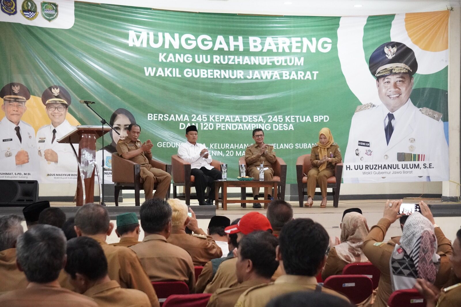 Kang Akur hadiri Munggah Bareng Wakil Gubernur dan Kades se-Kabupaten Subang