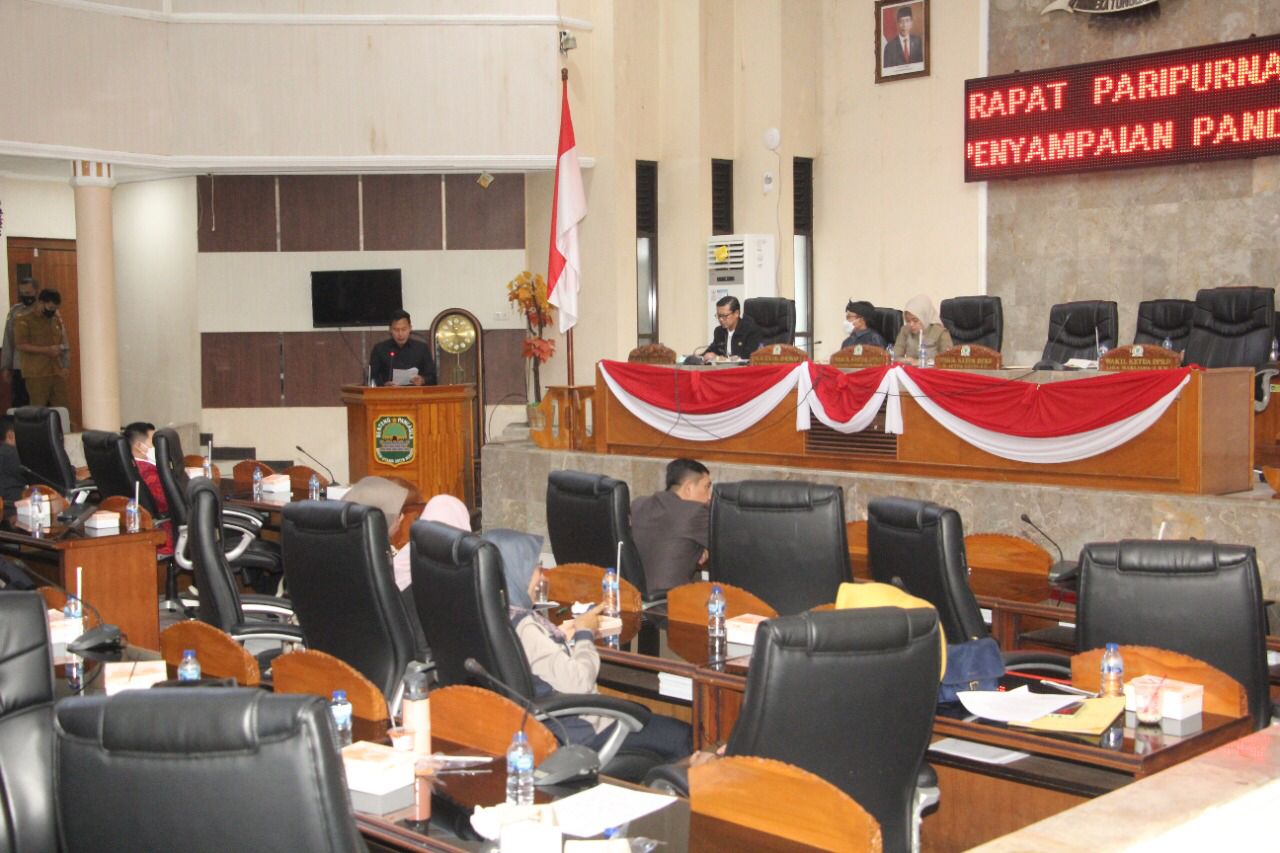Kang Akur Hadiri Rapat Paripurna DPRD Kab. Subang