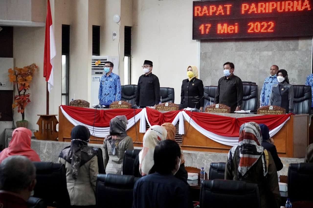 Kang Akur Hadiri Rapat Paripurna Penyelenggaraan Perhubungan