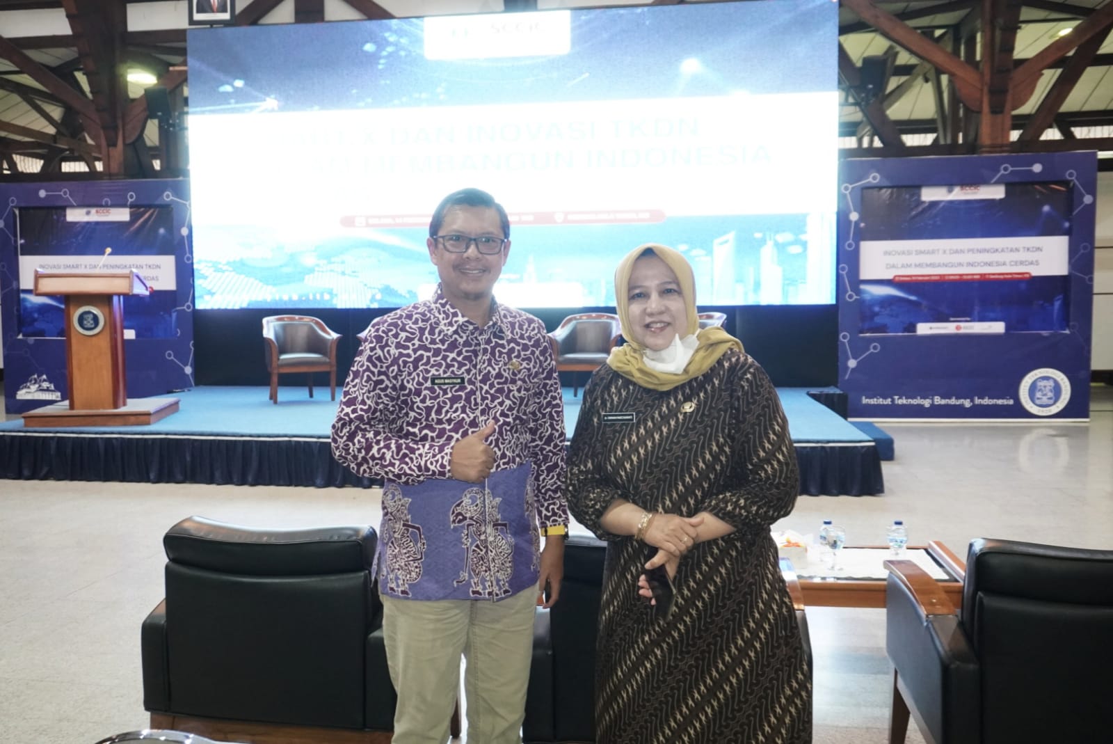 KANG AKUR HADIRI SEMINAR INOVASI SMART X DAN PENINGKATAN TKDN