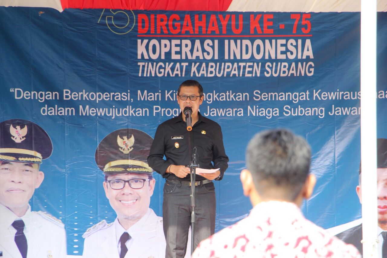 Kang Akur Laksanakan Apel Hari Koperasi