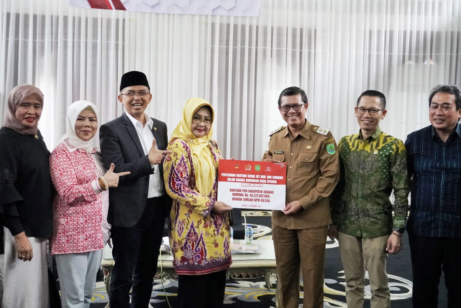 Kang Akur terima kunjungan kerja Spesifik masa sidang II tahun 2022-2023 Komisi VIII DPR RI