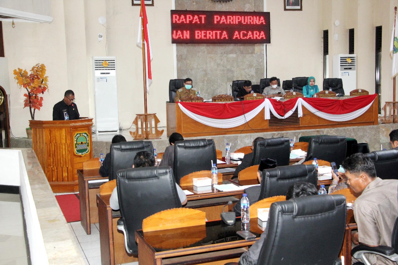 KANG JIMAT BACAKAN LPJ APBD TAHUN 2021