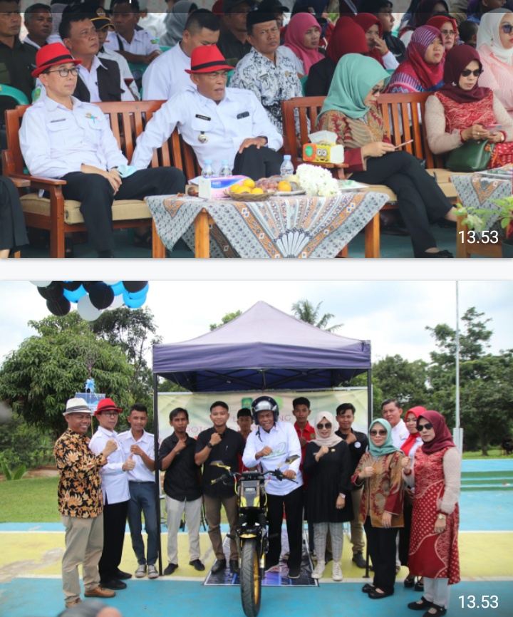 Kang Jimat Hadiri Gebyar Festival Pahlawan SMKN 1 Dawuan