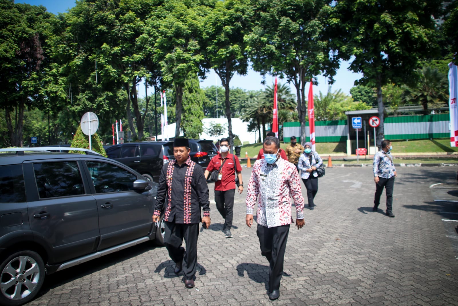 Kang Jimat Hadiri Penyerahan Penghargaan dari IRRI kepada Presiden RI