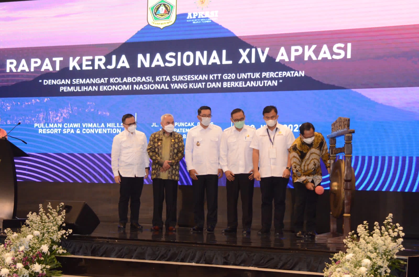 KANG JIMAT HADIRI RAKERNAS APKASI KE-XIV