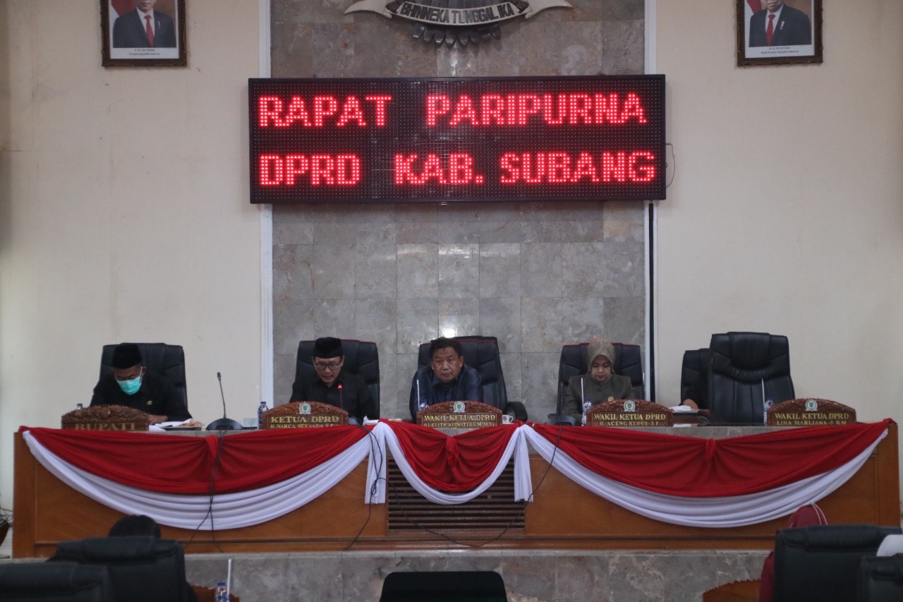 Kang Jimat Hadiri Rapat Paripurna DPRD