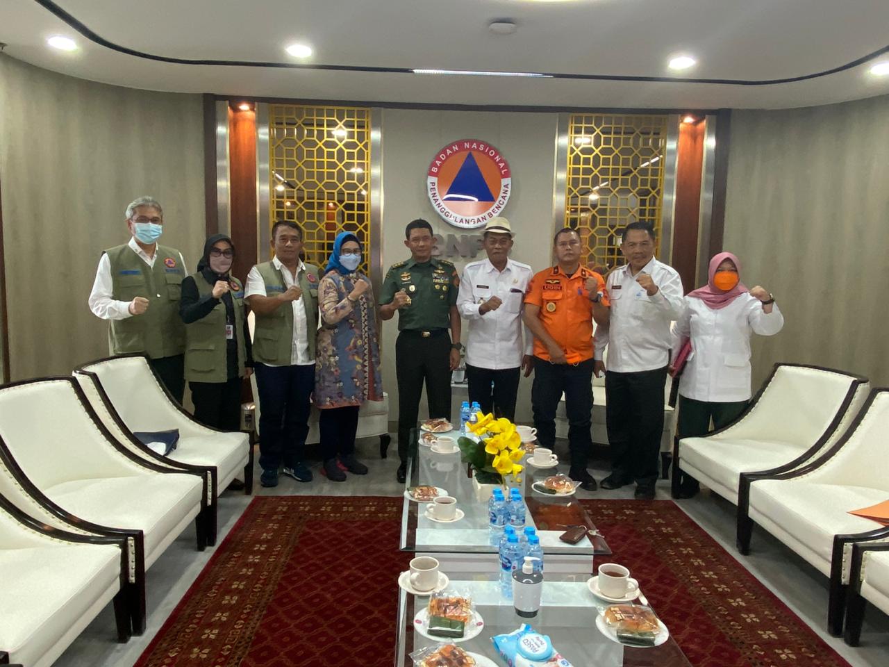 KANG JIMAT HADIRI UNDANGAN BNPB PUSAT