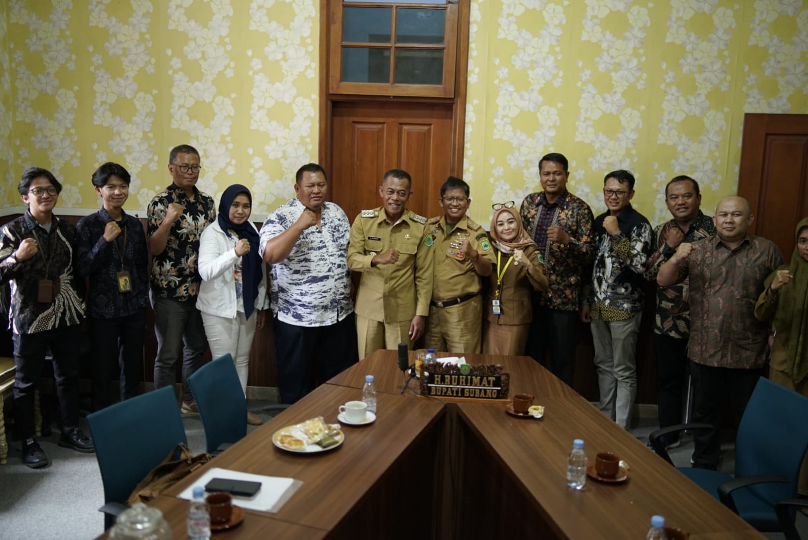 Kang Jimat Ingin Wisatawan Aman dan Nyaman saat terima PUTRI Subang.