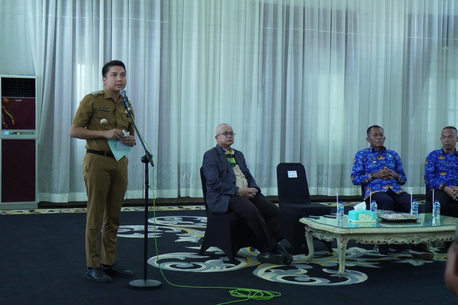 Kang Jimat Terima Kunjungan Bupati Ogan Ilir, Bahas Pengembangan Nanas