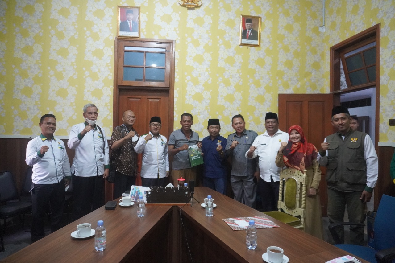 KANG JIMAT TERIMA KUNJUNGAN KETUA BAZNAS JAWA BARAT