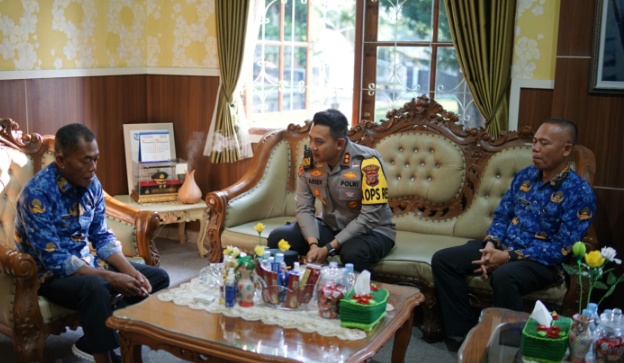 Kang Jimat Terima Kunjungan Perdana Kapolres Subang