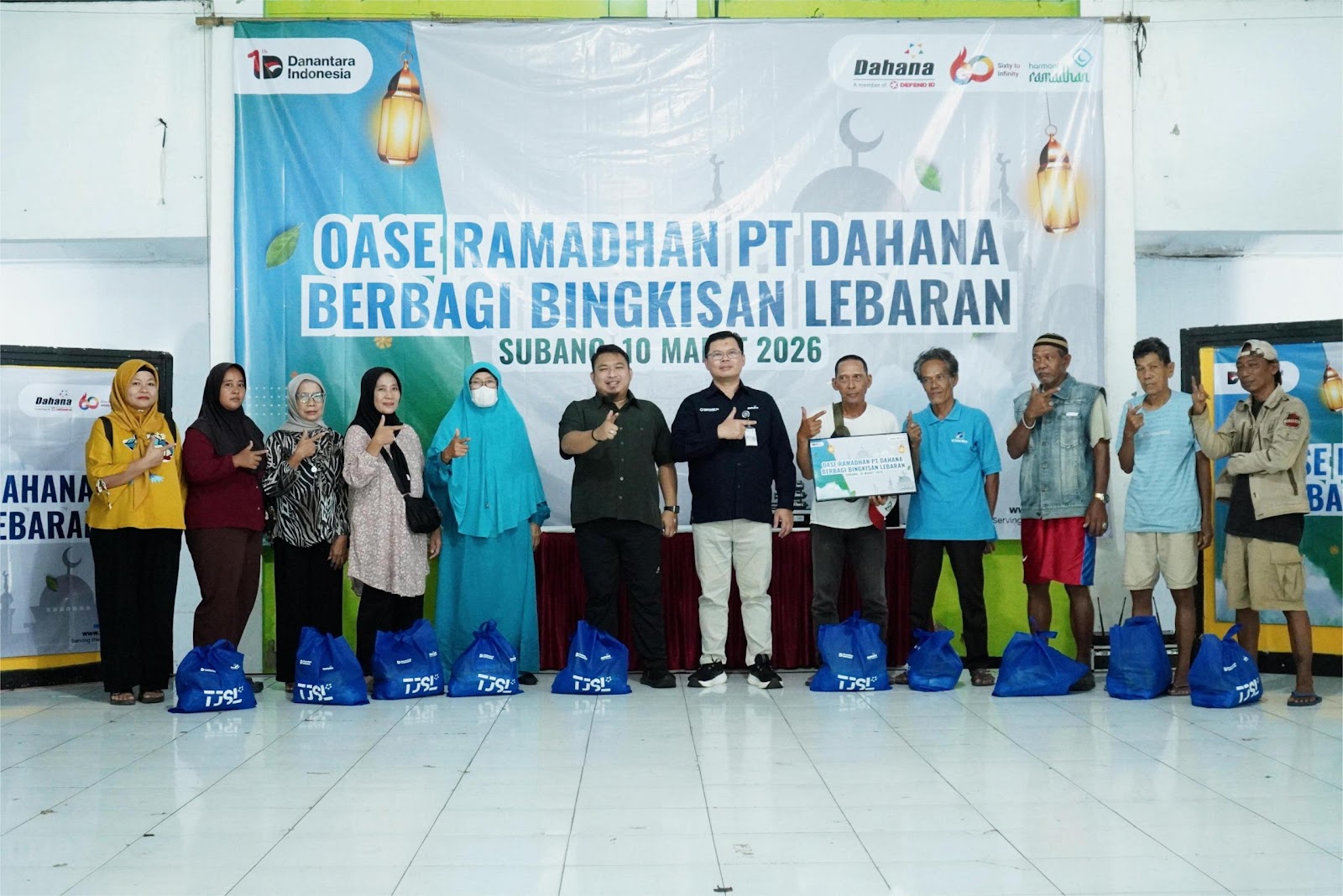 KANG REY APRESIASI PT DAHANA BERBAGI 1.500 BINGKISAN, TEGASKAN RAMADAN MOMENTUM PERKUAT KEPEDULIAN