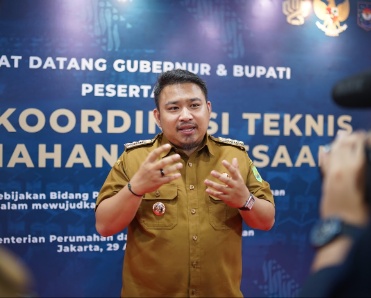 KANG REY IKUTI RAKOR TEKNIS PERUMAHAN PERDESAAN