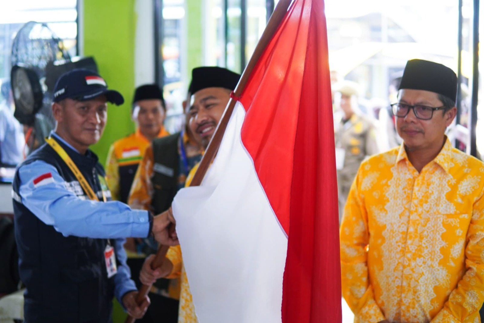 KANG REY MELEPAS KEBERANGKATAN 445 JAMAAH HAJI KLOTER 14 KJT: HARAPKAN KEMUDAHAN, KESEHATAN, DAN HAJI YANG MABRUR