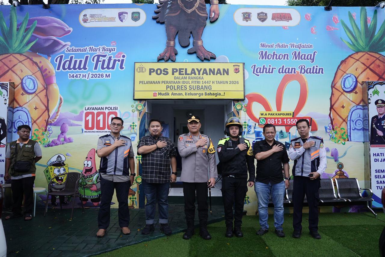 KANG REY PASTIKAN PEMUDIK AMAN NYAMAN MELINTASI SUBANG
