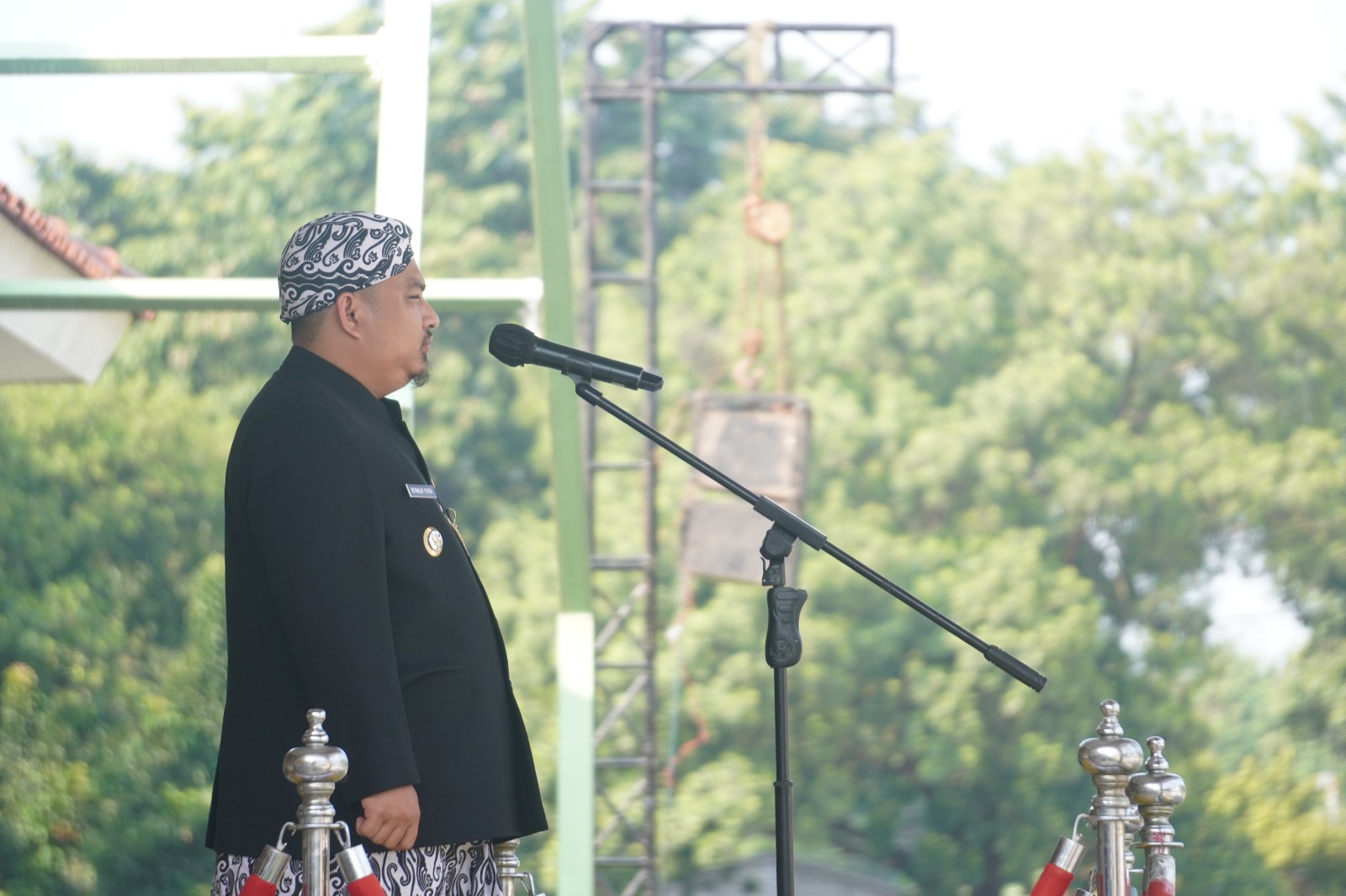 KANG REY PIMPIN UPACARA HARI JADI KE-77,TEGASKAN KOMITMEN PEMBANGUNAN MAJU DAN BERKELANJUTAN