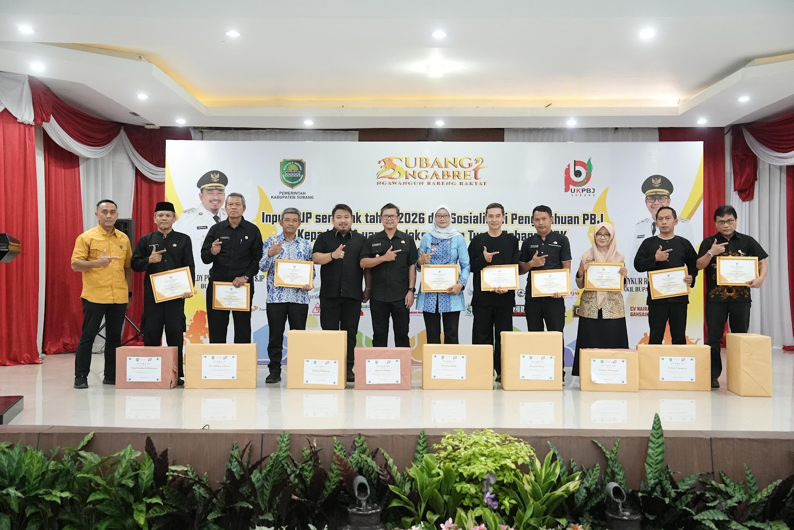KANG REY TEGASKAN PENGADAAN HARUS DILAKUKAN DENGAN TRANSPARAN