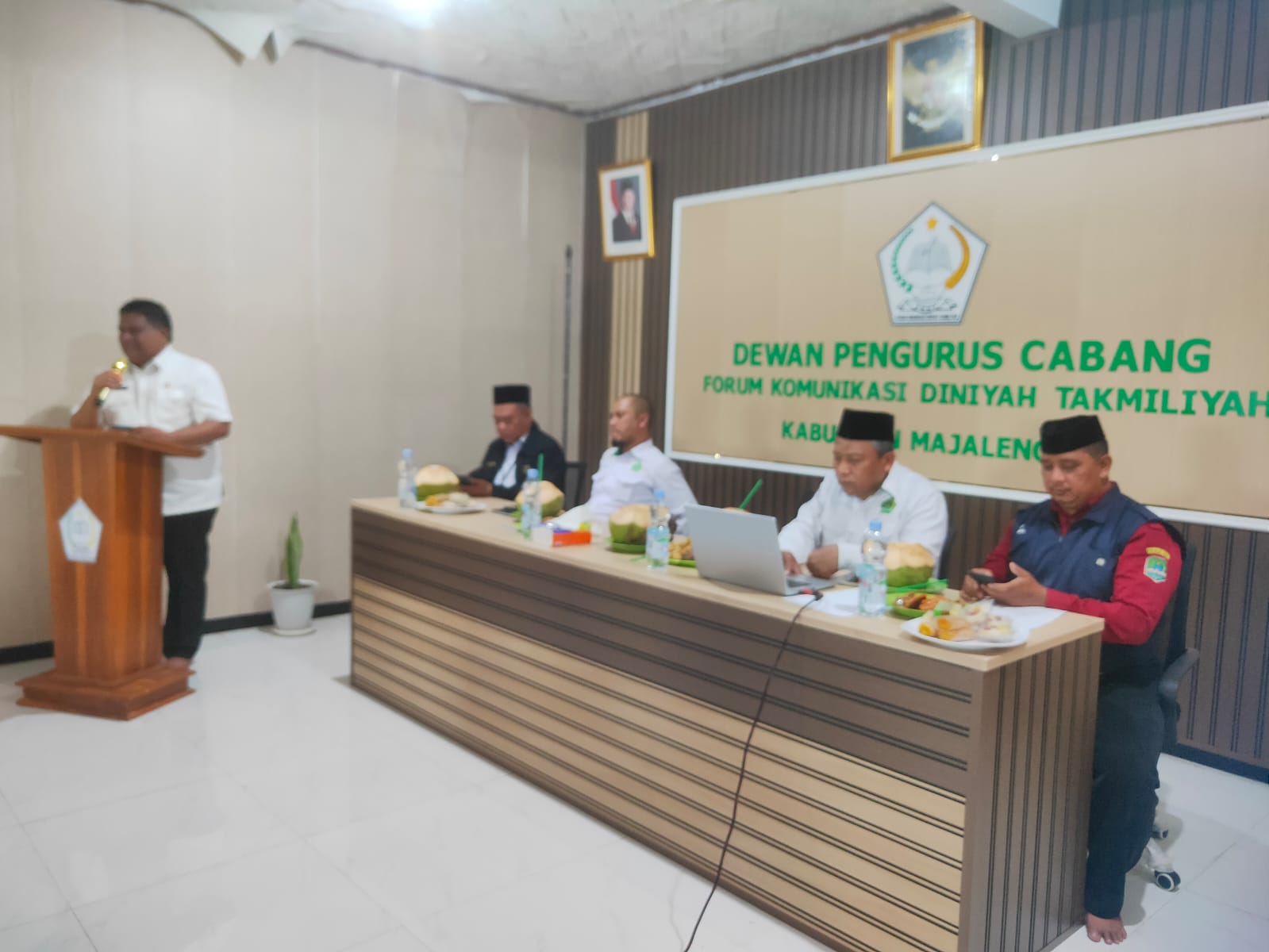 Kantor Kementrian Agama Kab.Majalengka Selenggarakan Rapat Kordinasi Penguatan Kelembagaan MDT
