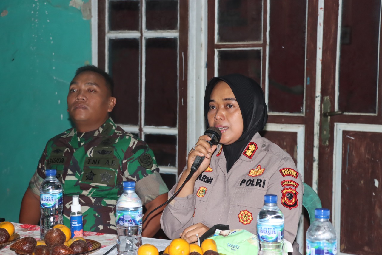 Kapolres dan Dandim Subang gelar  Silaturahmi dan dialog Kamtibmas di Masjid Al-Muminum