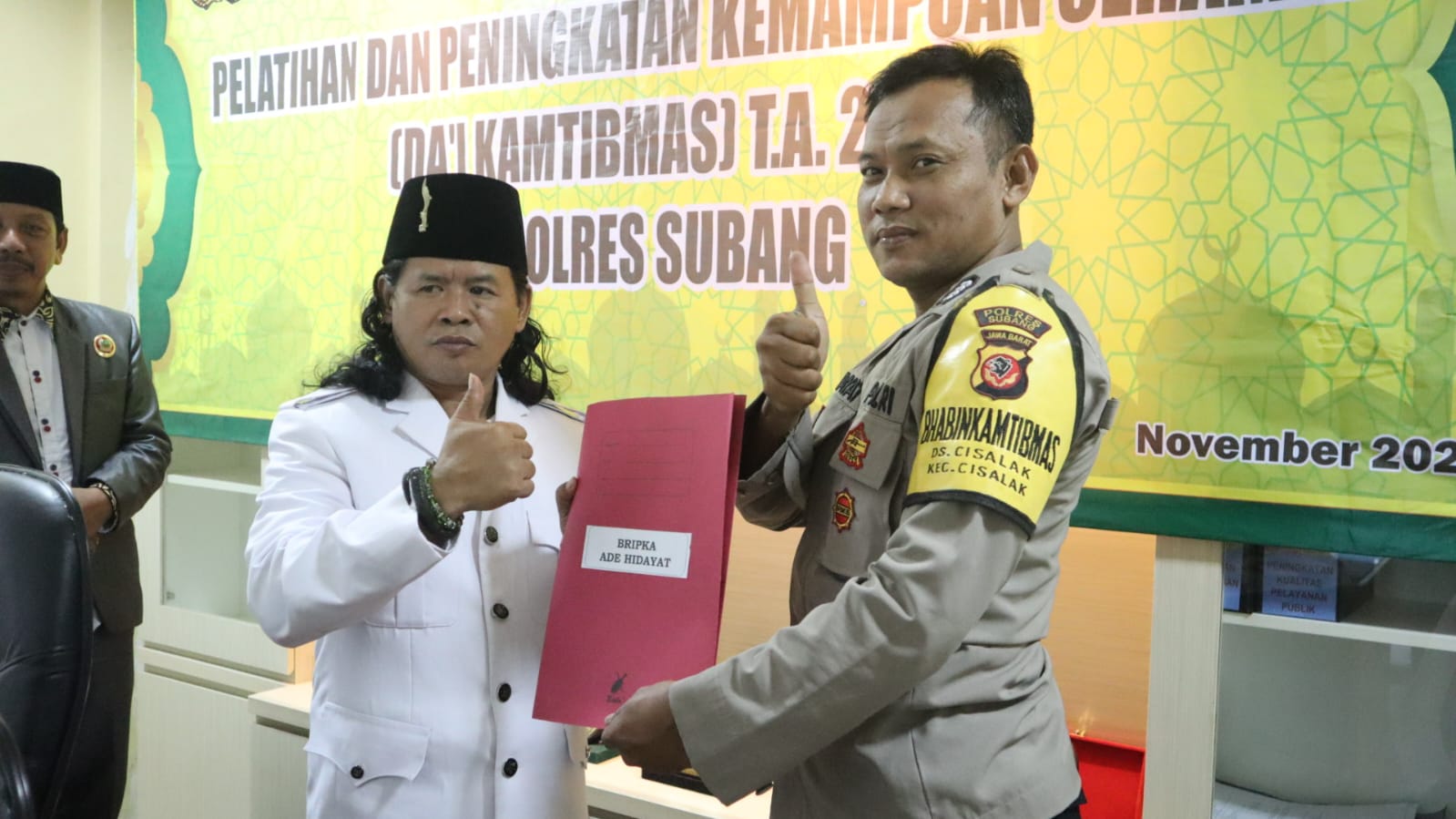 Kapolres Subang Berikan Pelatihan dan Peningkatan Kemampuan Ceramah Kepada 12 Personil Polres Subang