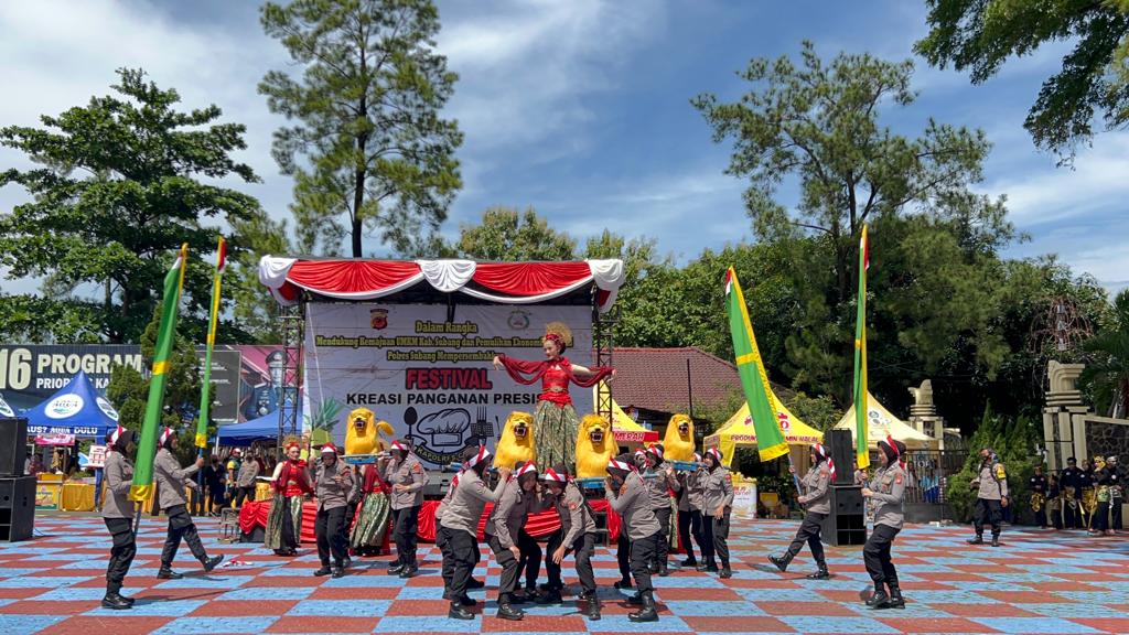 Kapolres Subang Gelar Festival Kreasi Pangan Presisi Kapolres Cup