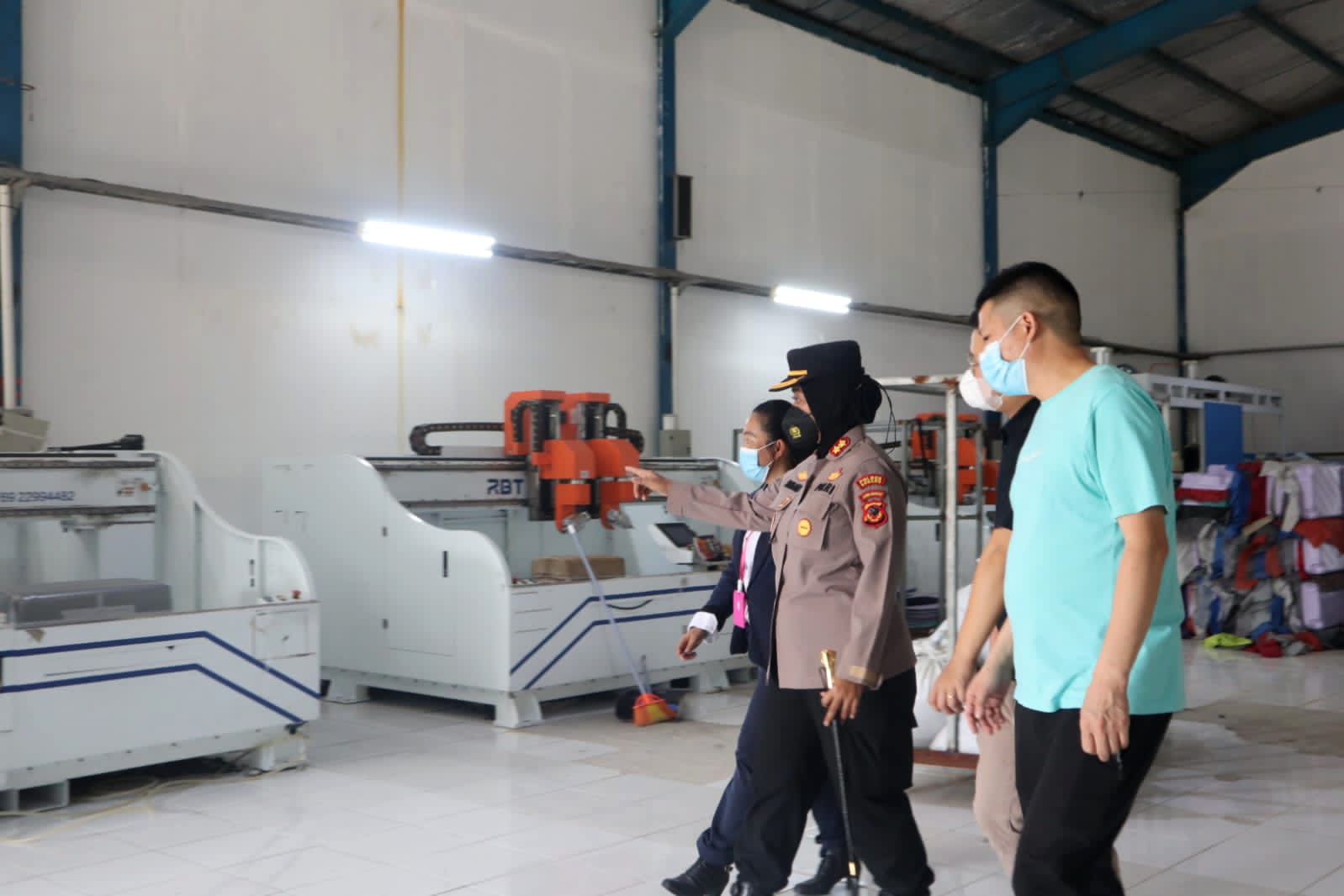 Kapolres Subang Lakukan Kunjungan Kerja Ke Beberapa  Perusahaan