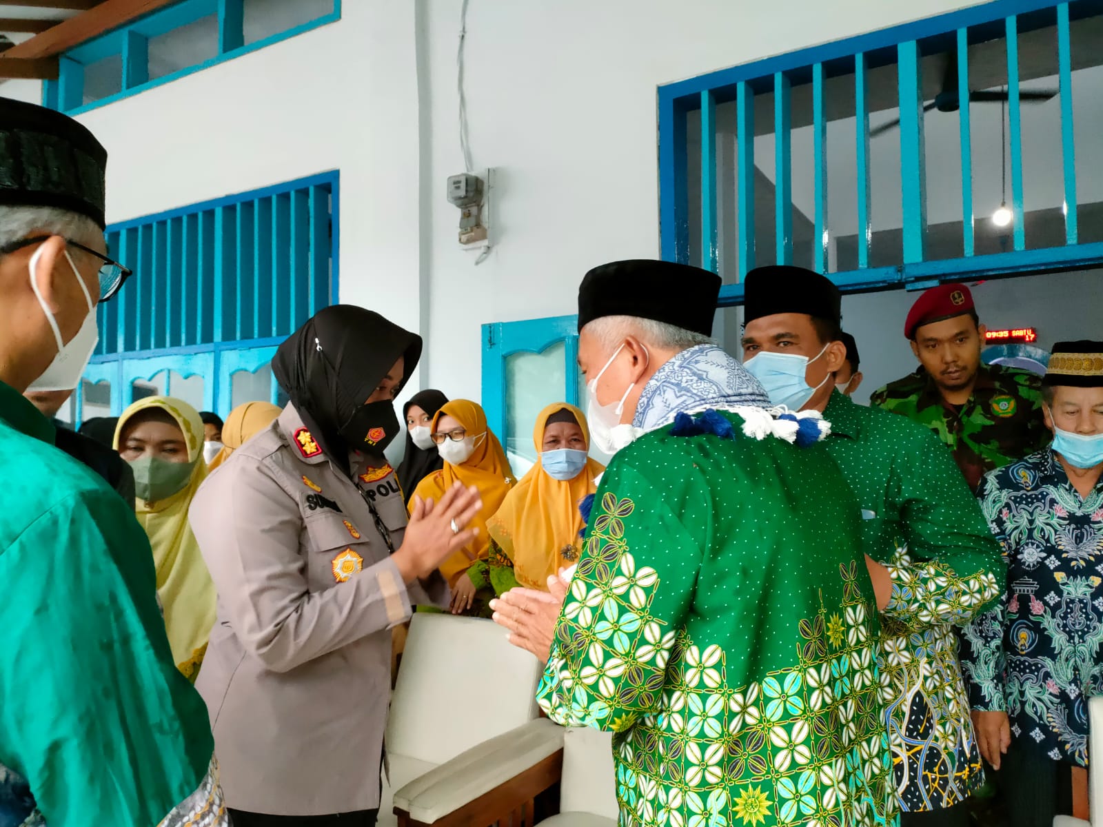 Kapolres Subang Penuhi Undangan Peletakan Batu Pertama Ponpes Kader Muhamadiyah Pagaden