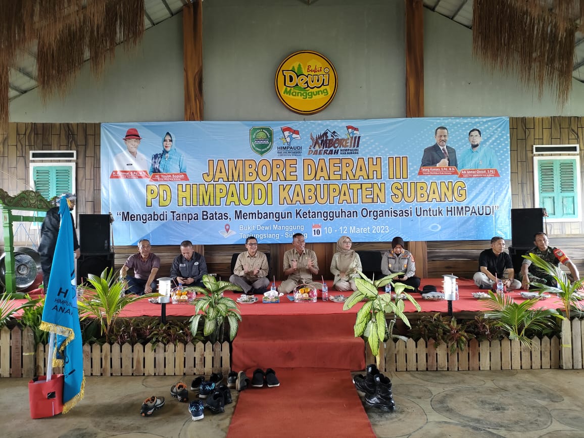 Kapolres Subang Sebagai Narasumber Pada KegiatanJambore Daerah III PD HIMPAUDI Kabupaten Subang Di Bukit Dewi Manggung Kecamatan Tanjungsiang