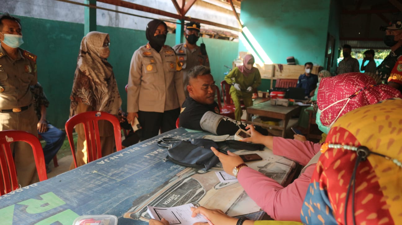Kapolres Subang  Terus Genjot Vaksinasi