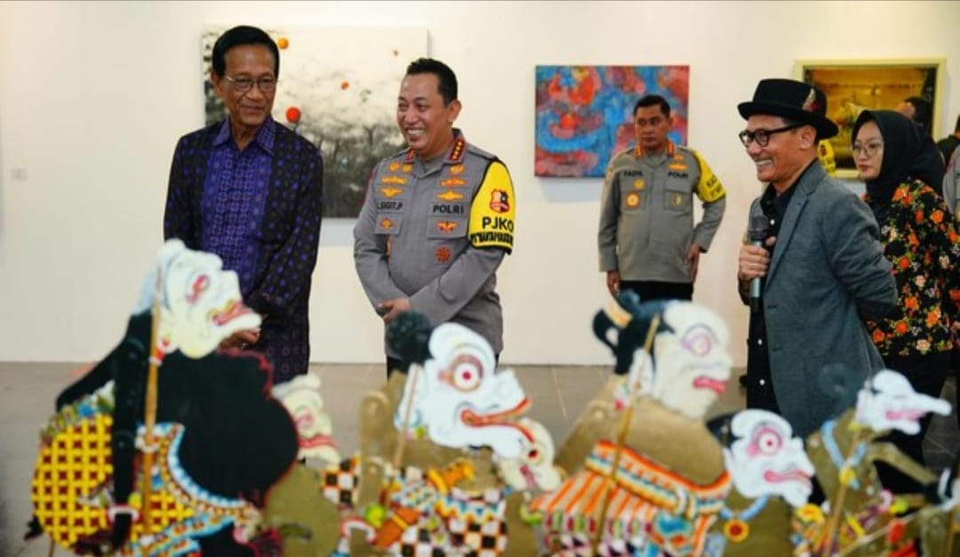 Kapolri Hadiri Pameran Seni Rupa dan Pentas Musik di Yogyakarta