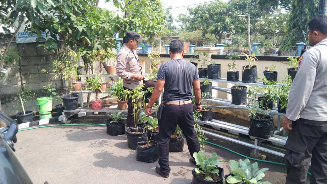 Kapolsek Blanakan Lakukan Monitoring Ke "Lembur Tohaga Sapapait Samamanis" Dusun Tanjungsari Desa Blanakan