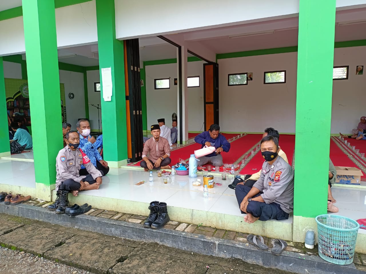 Kapolsek Pagaden Himbau Masyarakat PPKM level 2